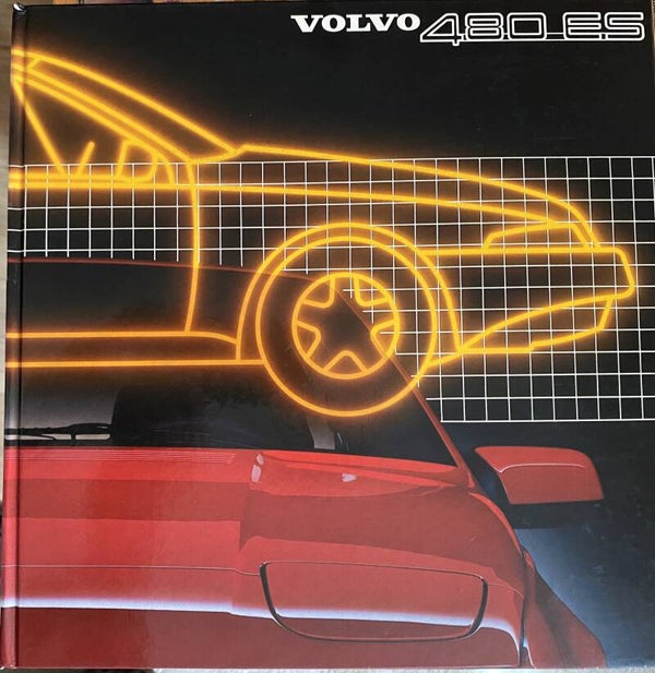 Volvo 480 es -  Blauwdruk voor de wereld van morgen ( een uitgebreide produktbeschrijving )