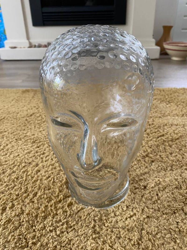 Glazen Mannequinhoofd (zware versie)