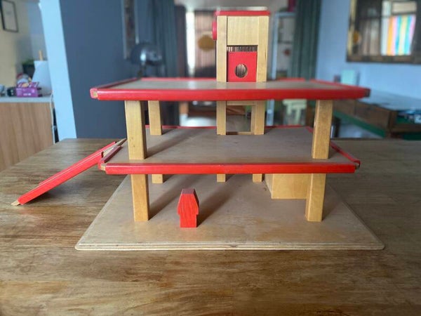 Houten parkeergarage
