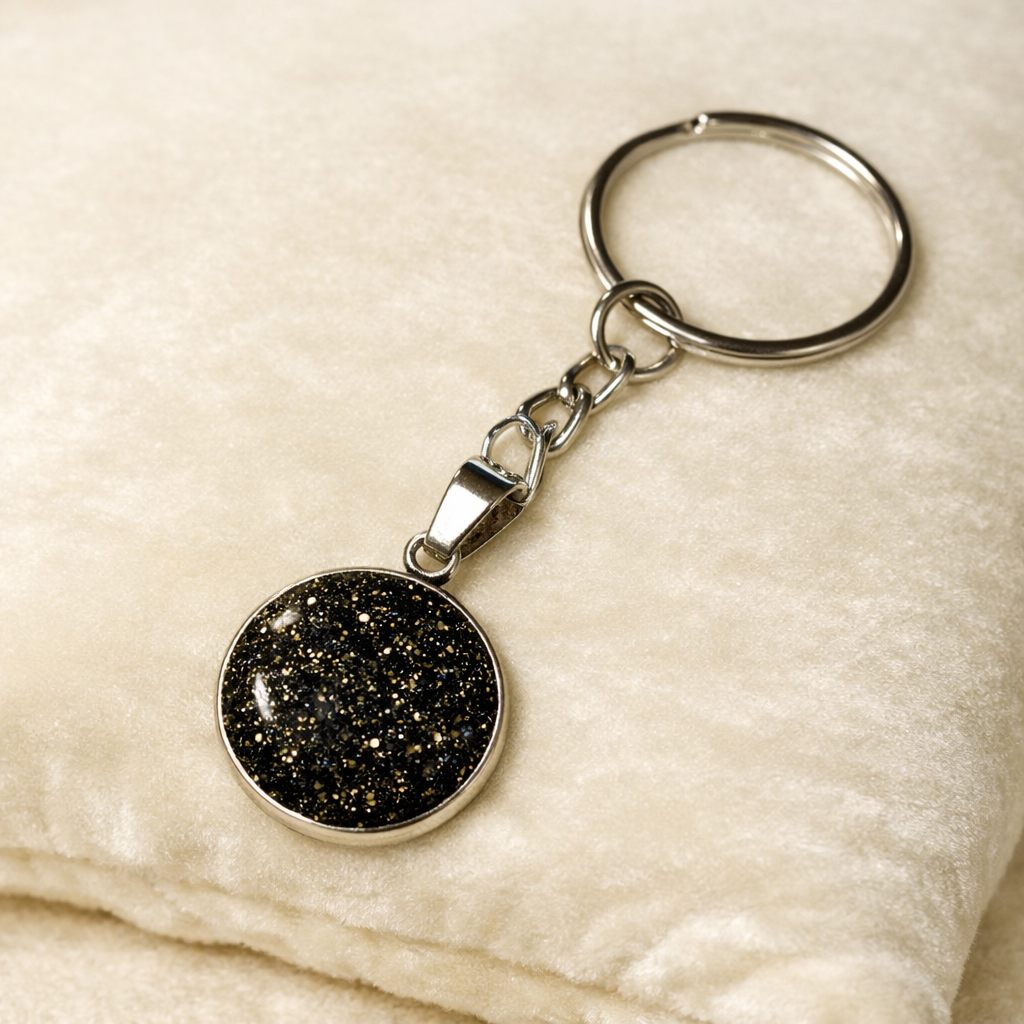 Glitter Keyring