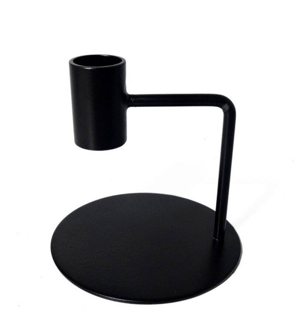 Kandelaar Curve Branded By 10 cm hoog | Zwart