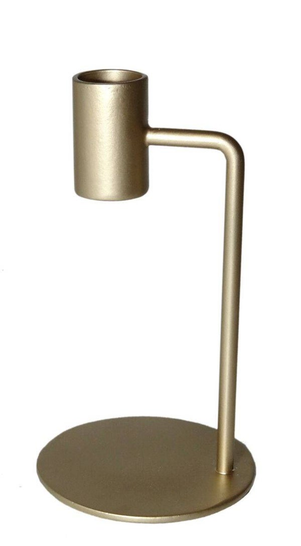 Kandelaar Curve Branded By 15 cm hoog | Goud