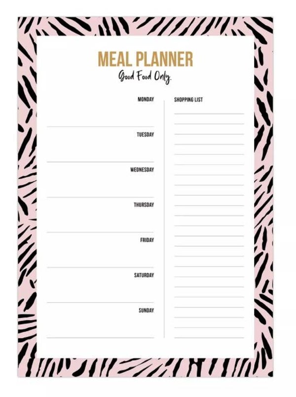 Maaltijdplanner A5
