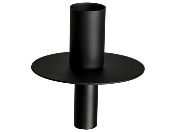 Gusta Wijnfles diner kaarshouder Zwart