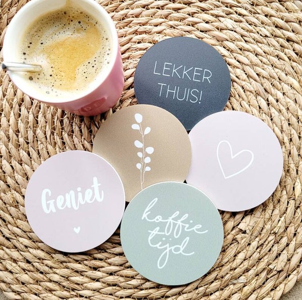 Forex Onderzetters Set van 5 | Set 07