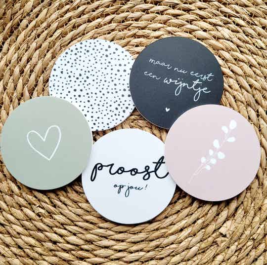 Forex Onderzetters Set van 5 | Set 06