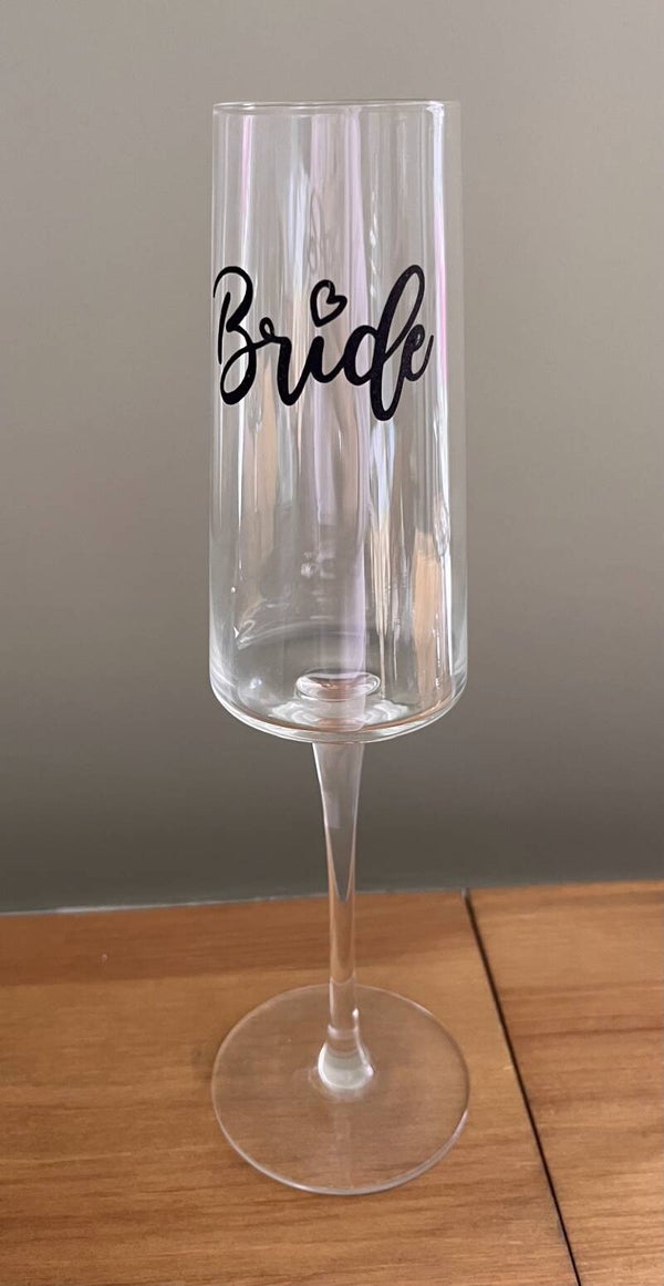 Bridal Party Champagne Flutes