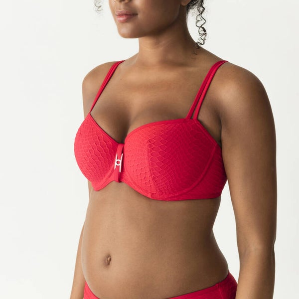 Voorgevormde Balconette Bikini Prima Donna Swim Canyon True Red