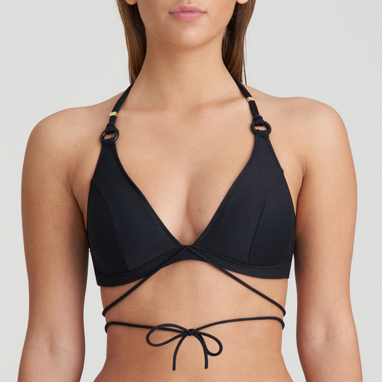 Voorgevormde Triangel Bikini Marie Jo Swim Dahu Zwart
