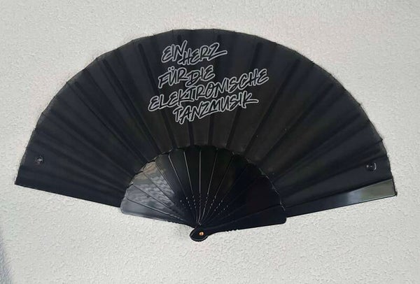 Fächer mit Aufdruck