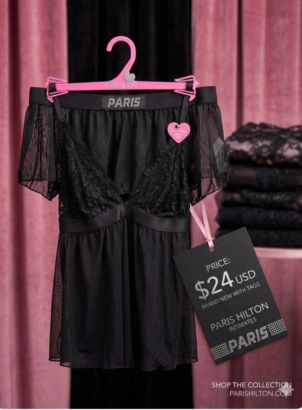 NWT Paris Hilton Intimate set