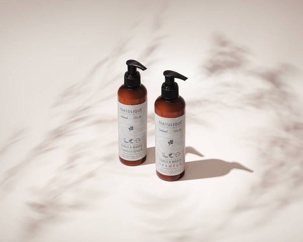 Curl & waves verzorging set shampoo + conditioner