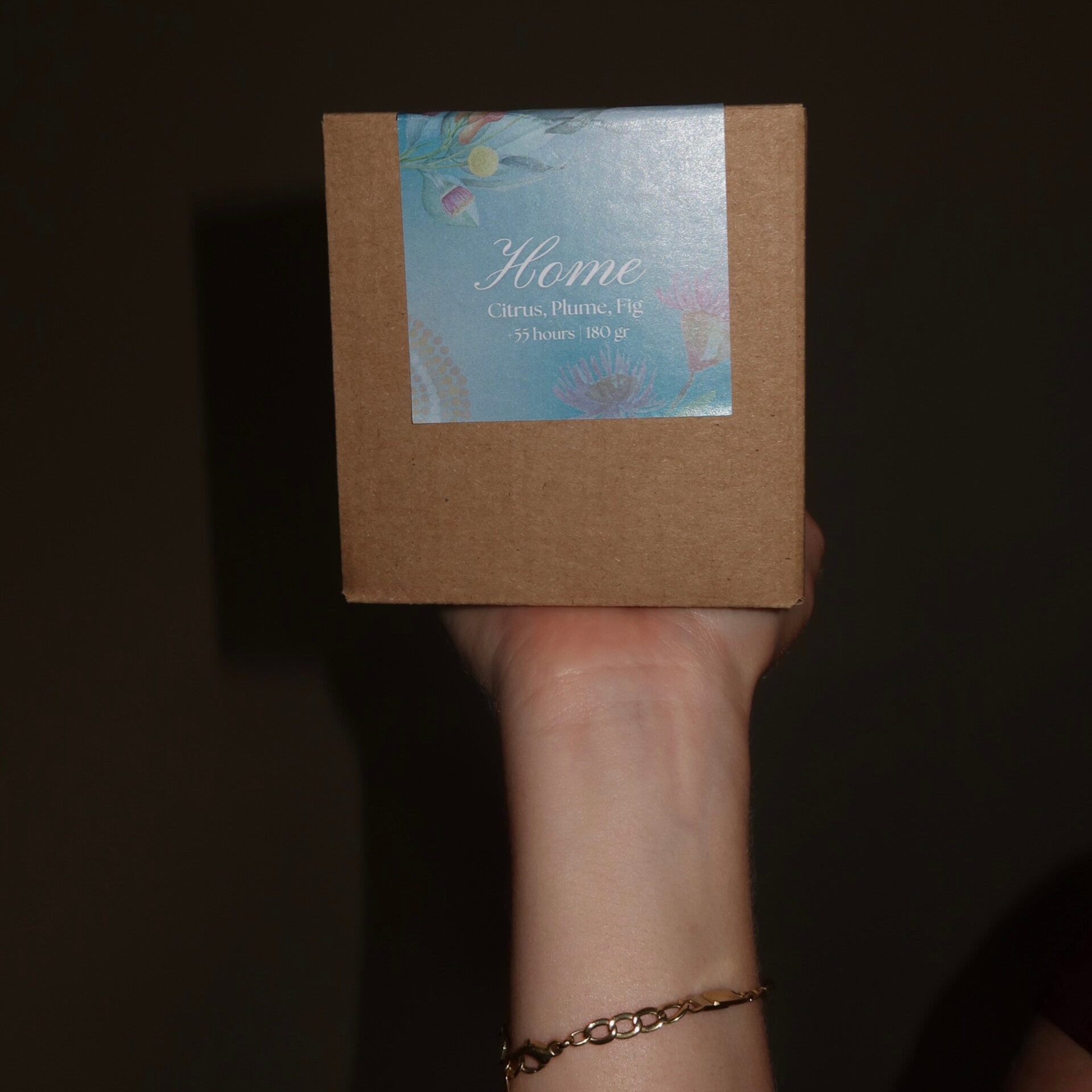 Scented Music Candle - Home