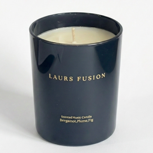 Scented Music Candle - Home