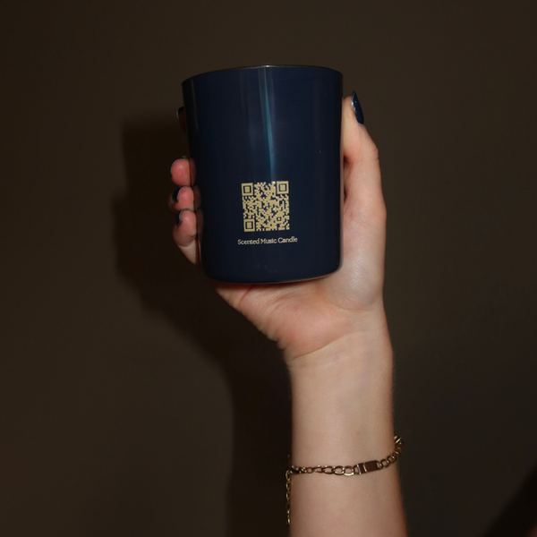 Scented Music Candle - Ocean Noir