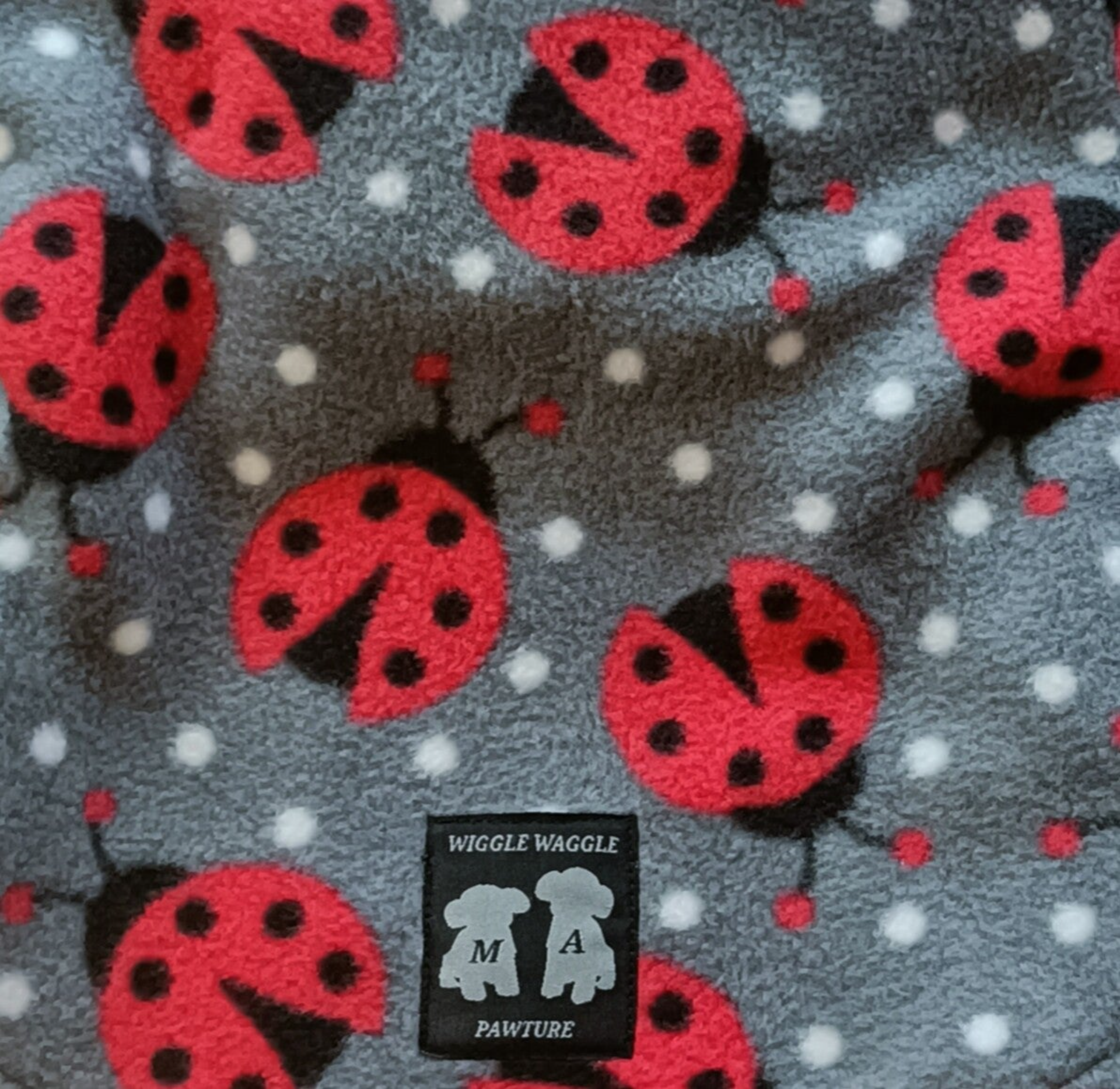 Ladybird Satin Lined Polar Fleece Dog Suit