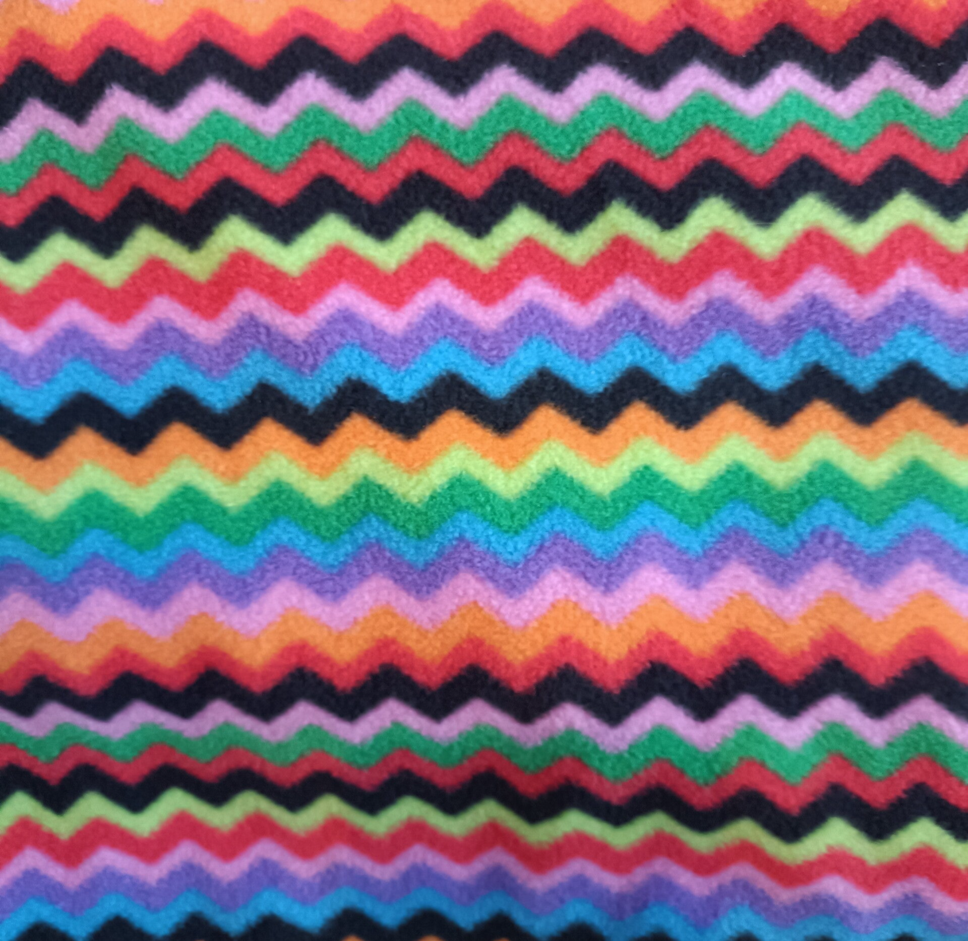 Zig Zag Polar Fleece Dog Jumper