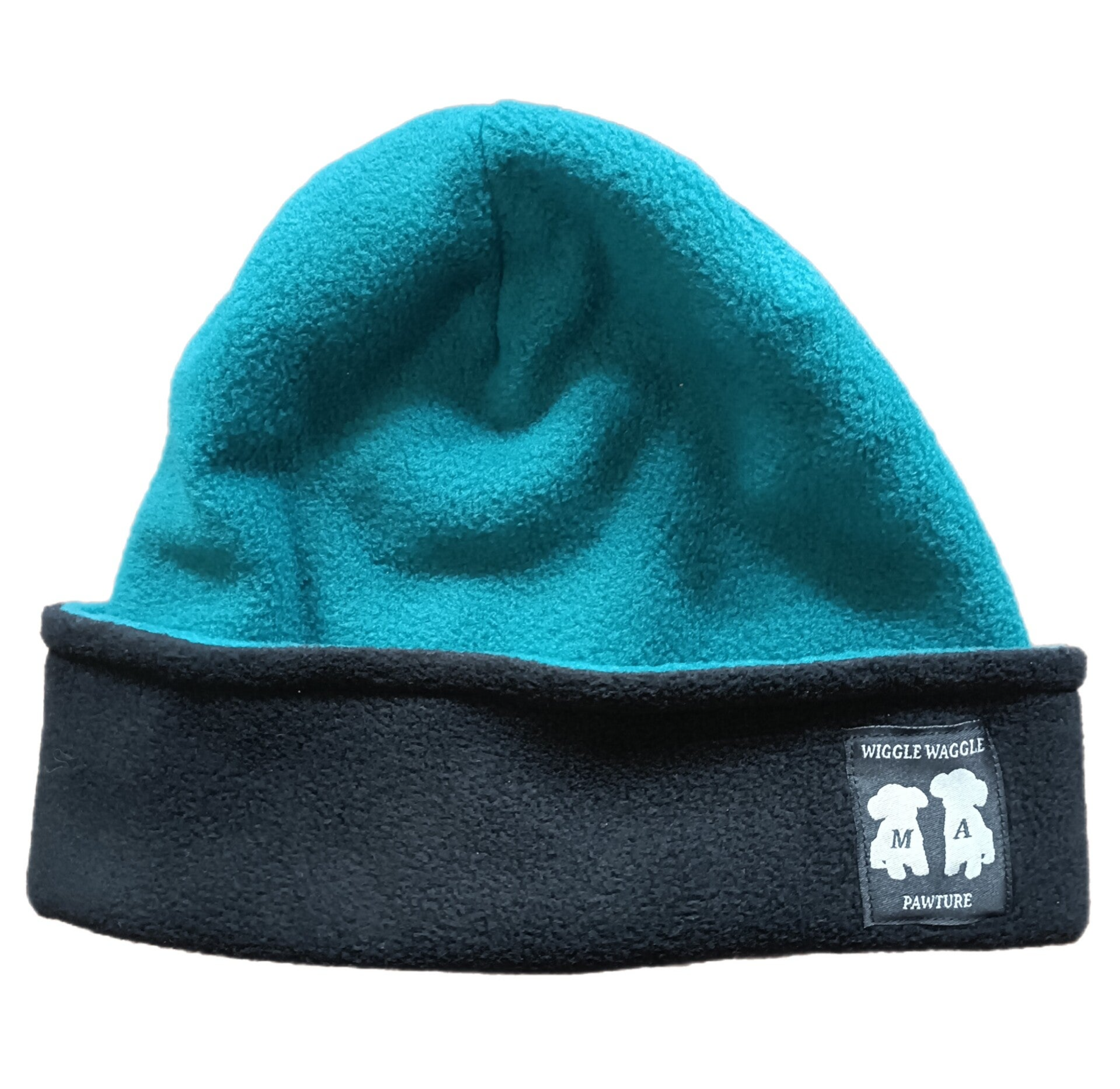 Pawrents Plain Polar Fleece Reversible Hat