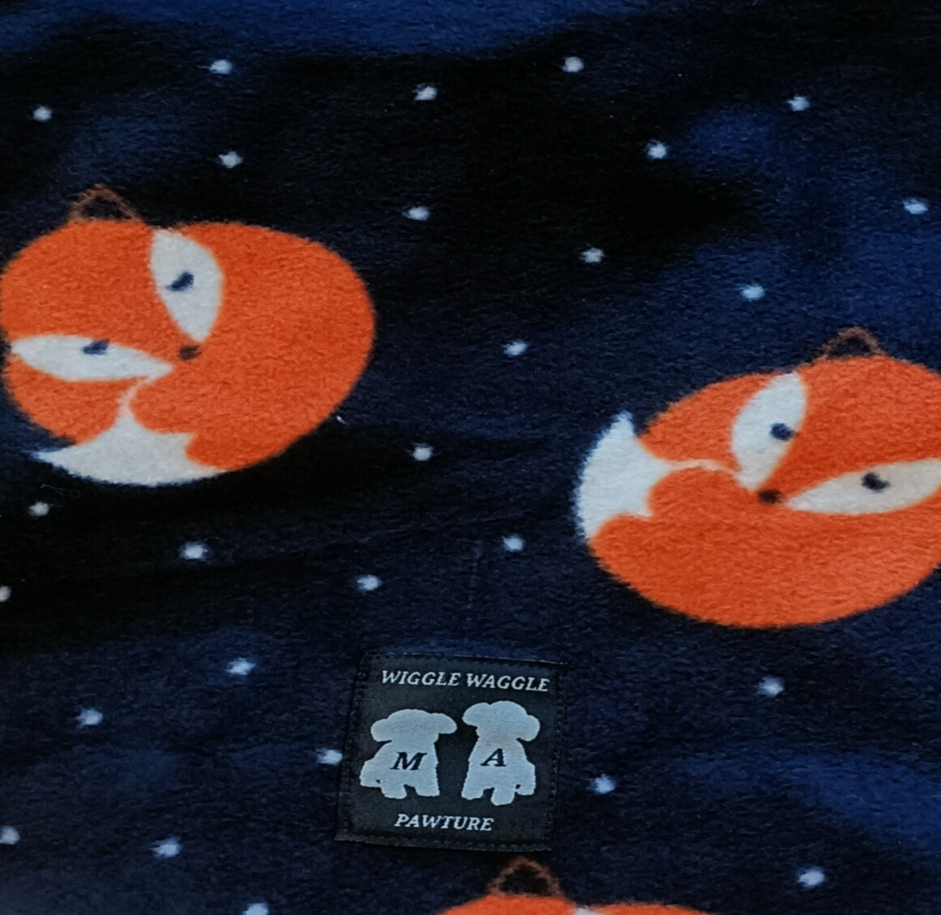 Foxes Satin Lined Polar Fleece Dog Suit