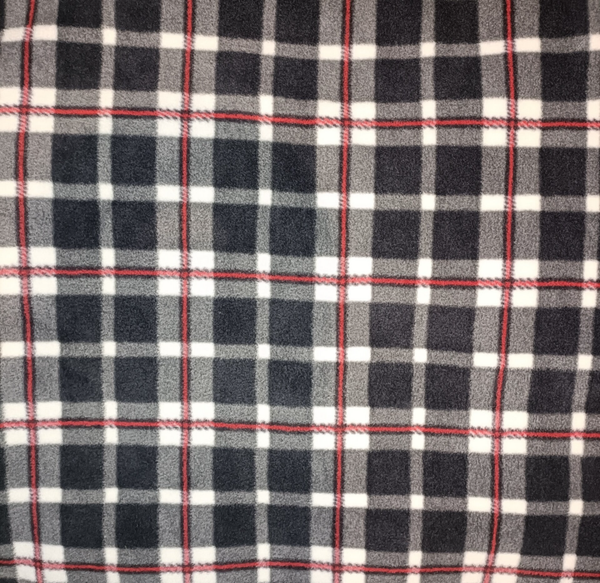 Tartan Polar Fleece Dog Suit