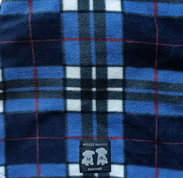 Tartan Polar Fleece Dog Suit