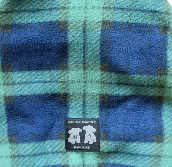 Tartan Polar Fleece Dog Suit