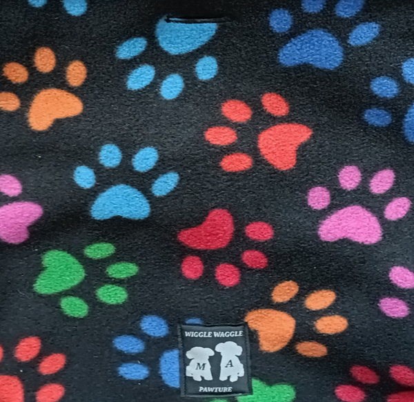 Paws Satin Lined Polar Fleece Dog Jumper