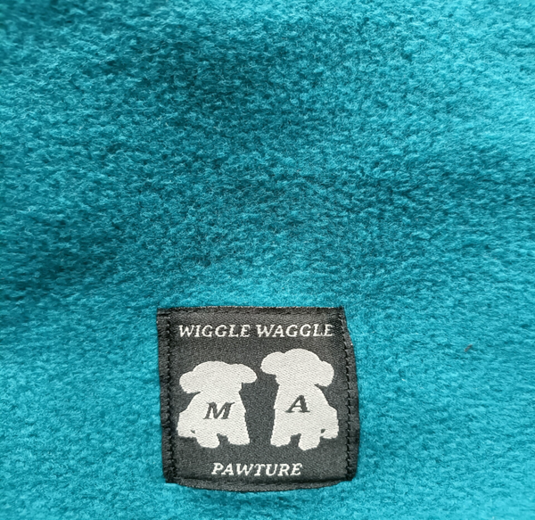 Plain Polar Fleece Reversible Dog Coat