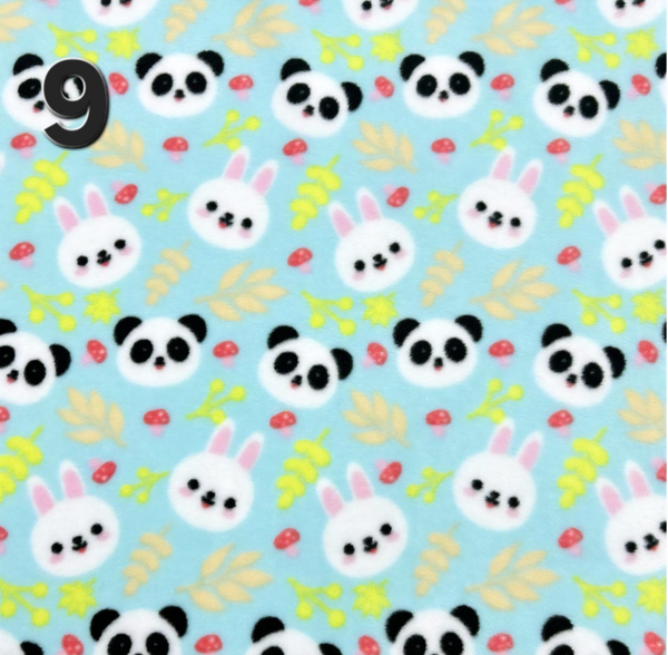 Pandas & Bunnies Polar Fleece Dog Suit