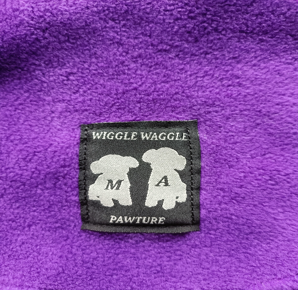 Plain Satin Lined Polar Fleece Dog Suit