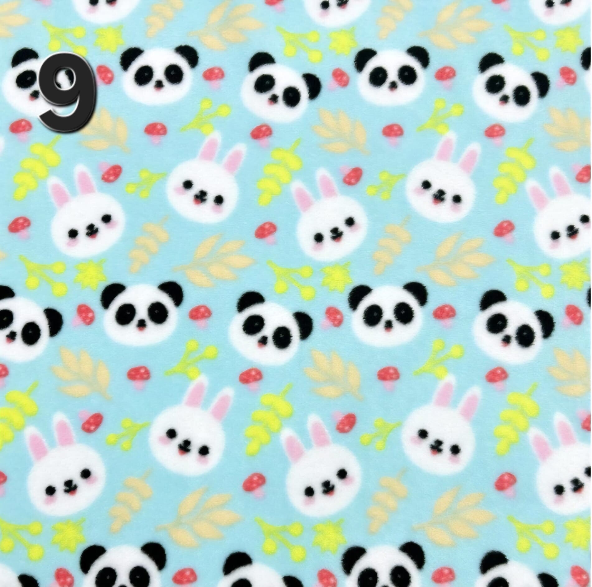 Pandas & Bunnies Polar Fleece Dog Jumper
