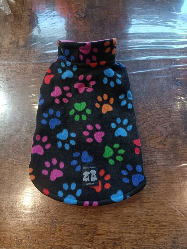 Paws Polar Fleece Reversible Coat