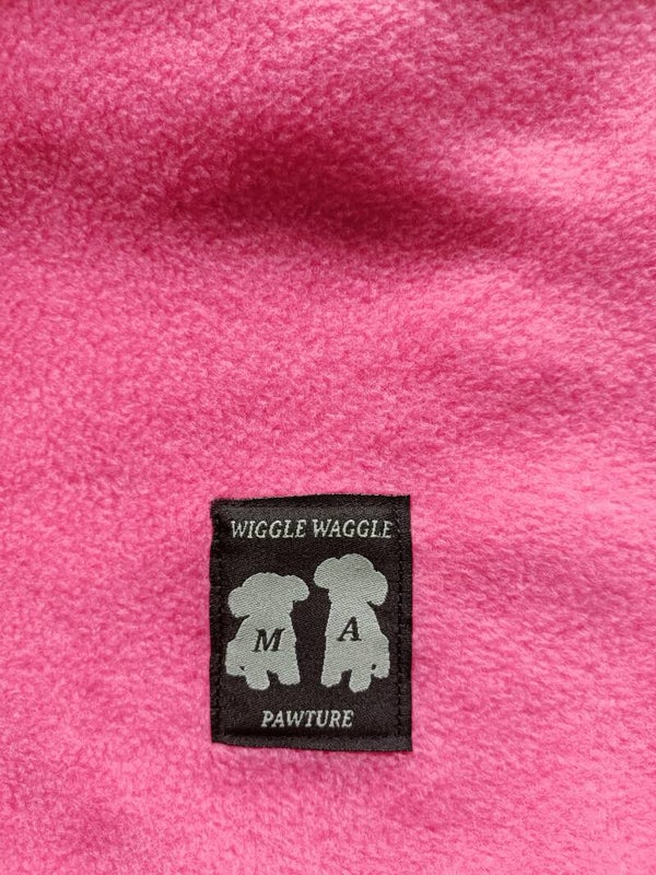 Plain Satin Lined Polar Fleece Dog Jumper