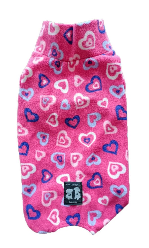 Hearts Polar Fleece Suit