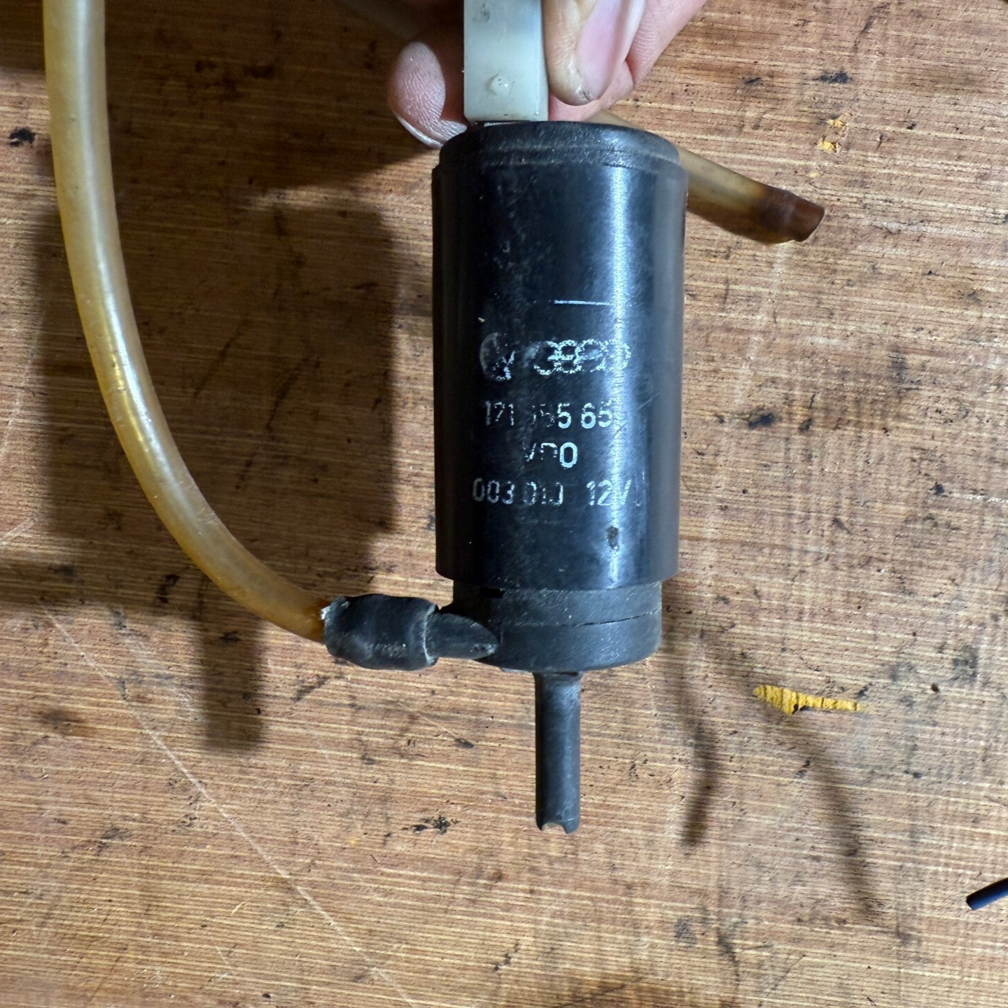 VW Golf Jetta Passat Audi 80 Wischwasserpumpe Pumpe Scheibenwischer Teile Mopsfrikadelle