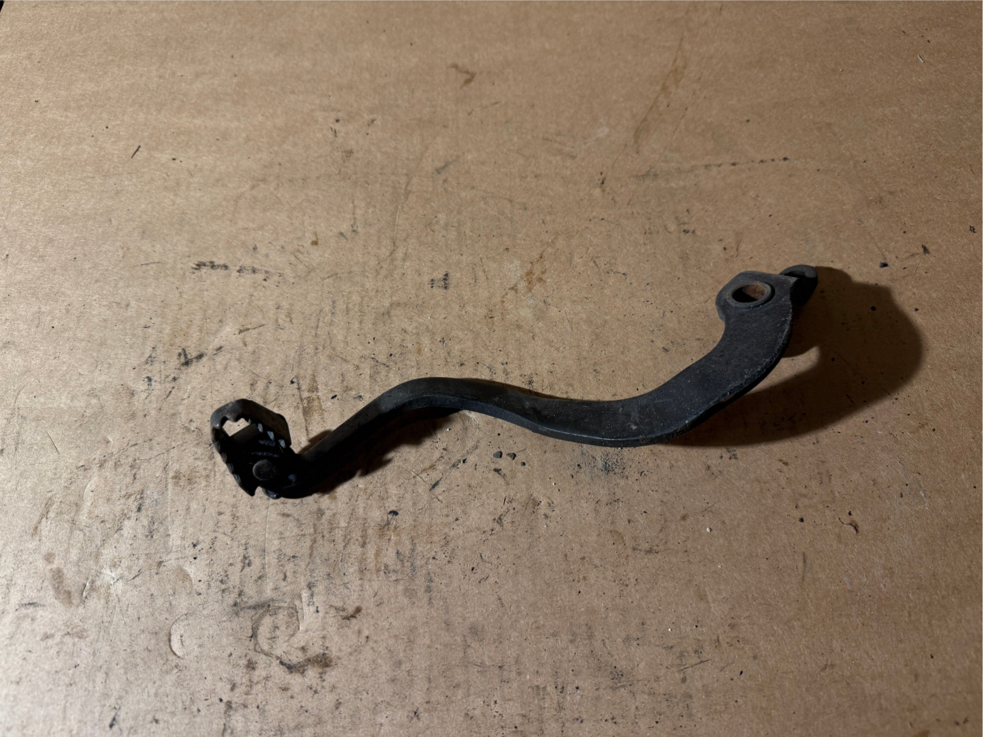 Yamaha DT 125 R 3BN  Bremse Bremshebel Bremspedal Fussbremshebel Brake Teile Mopsfrikadelle