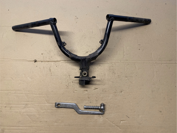 Scheune oben Kymco Yager/ Spacer SH 10 Lenker Lenkstange Steuer Kickstarter  Ersatzteile Mopsfrikadelle
