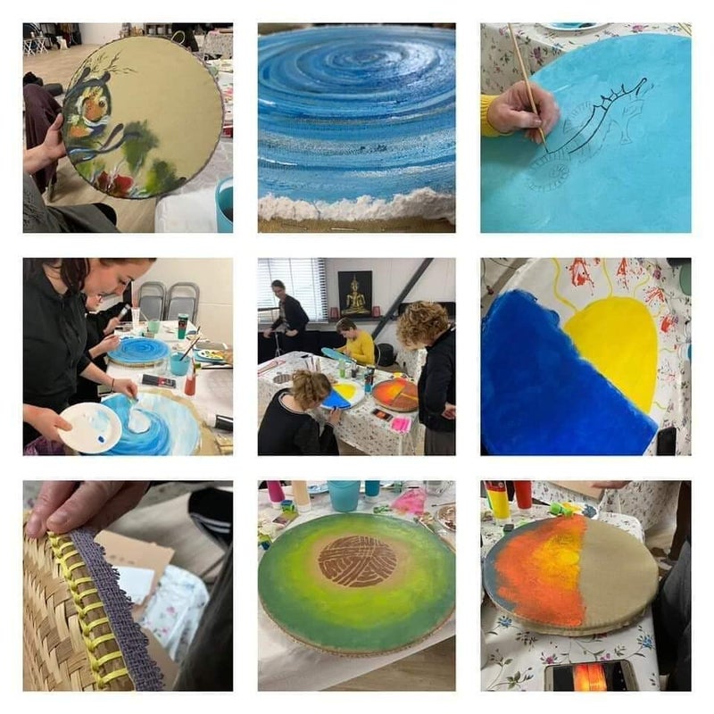 Het geluid van de zee met je eigen Oceandrum gevuld met kruiden, zaden en pitten.