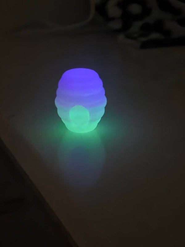 Honeycomb glow in the dark