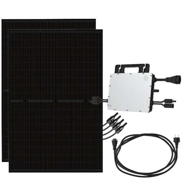 Kit Solaire Balcon/Maison 900W avec WiFi