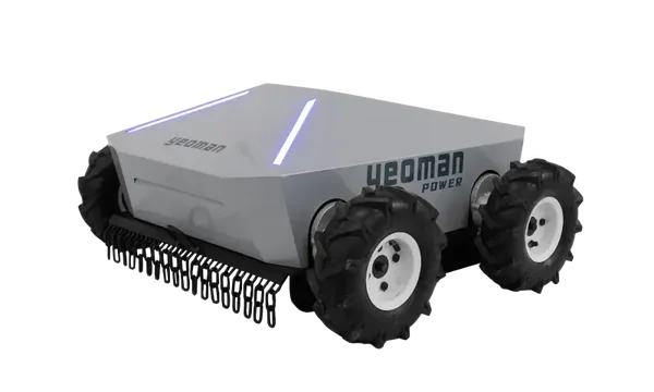 Prévente Tondeuse Robot Télécommandée 4x4 – Yeoman EM400C