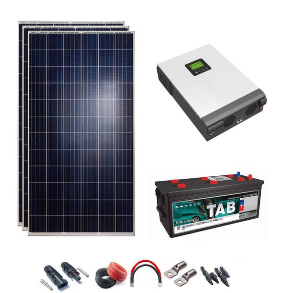 Kit solaire 24V 750W avec batterie
