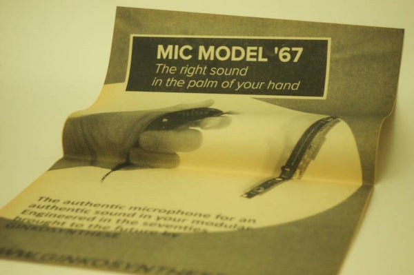 MIC MODEL '67 poster
