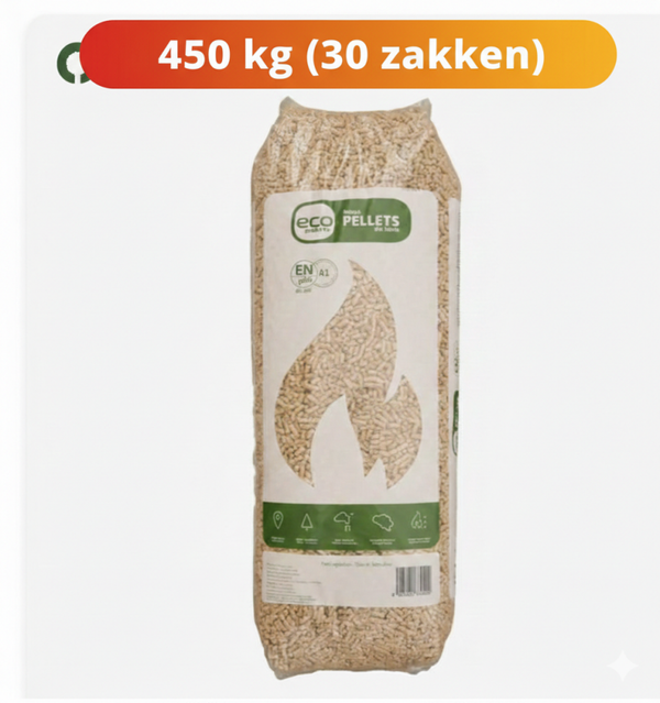 Eco Pellets 450kg (30 zakken)