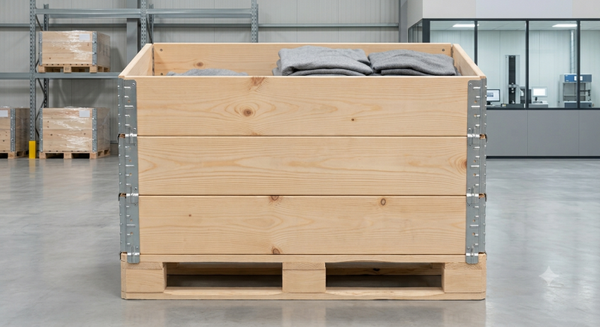 Palletranden 100 x 80 x 20 cm – Nieuw en Gebruikt
