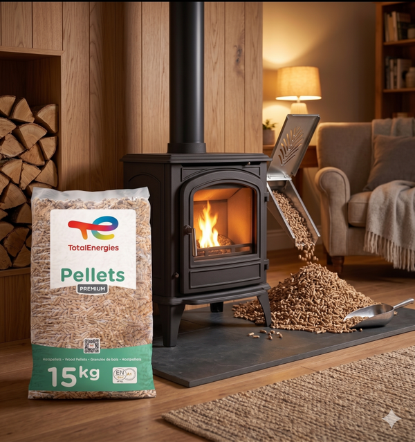 Total Energies | Premium Houtpellets | Constante Kwaliteit