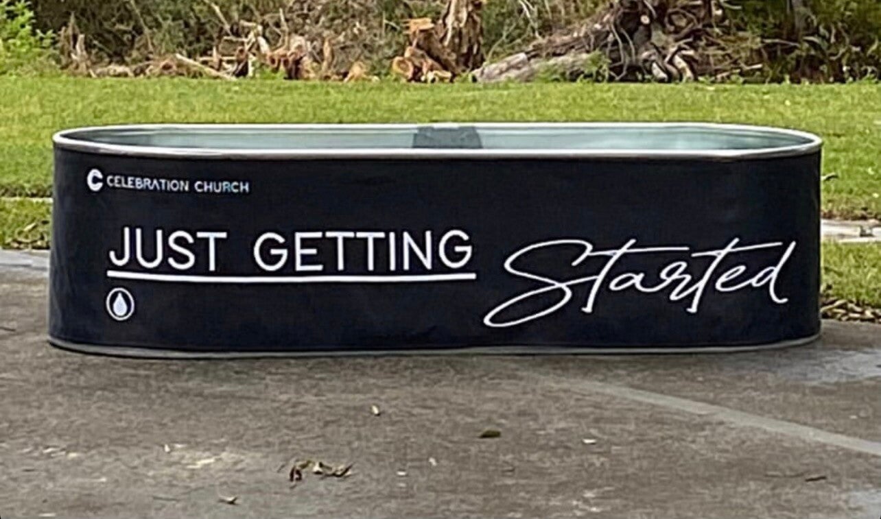 Baptism Tank Wrap
