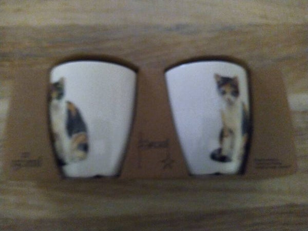 2 kopjes met poes op