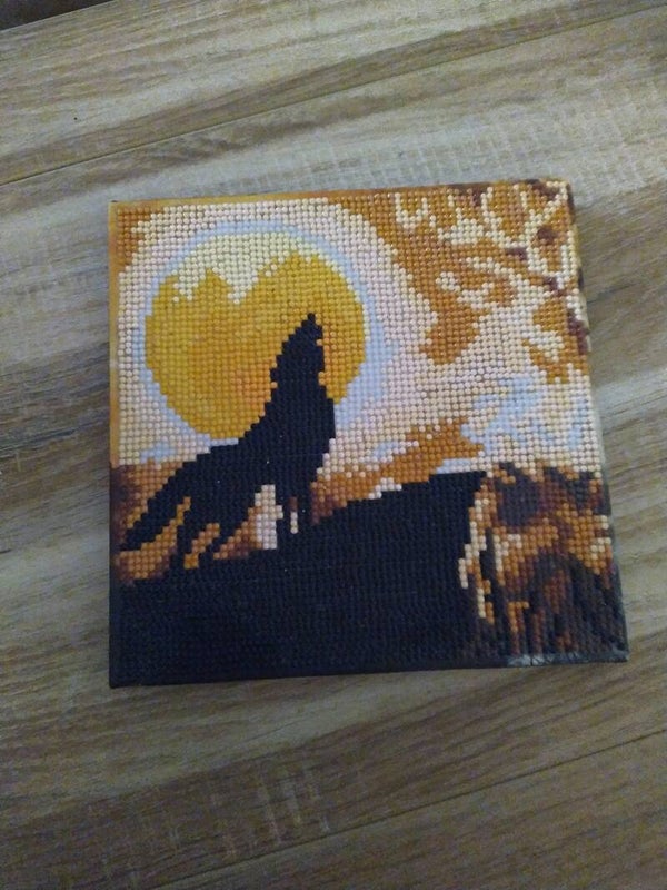 diamond painting canvas