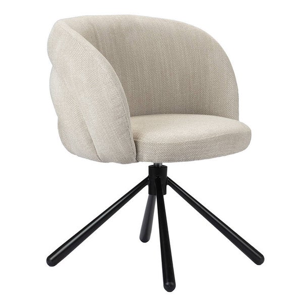 Pole to Pole Pebble draaistoel – Beige
